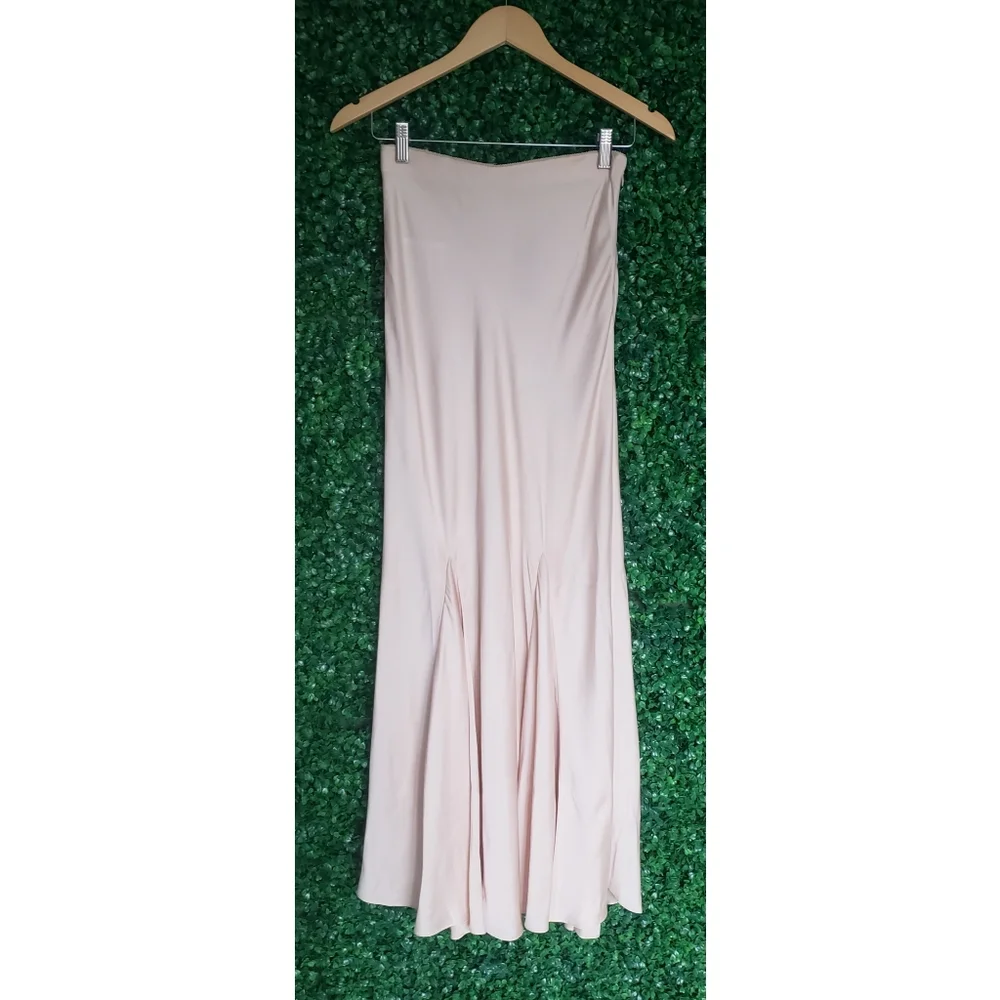 J.Crew Collection drapey slip skirt in featherweight satin - Picture 11 of 15